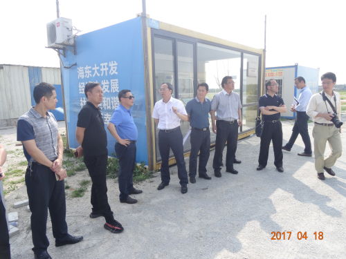 中國(guó)食品工業(yè)集團(tuán) 大連漁業(yè)加工園區(qū)管委會(huì)領(lǐng)導(dǎo)到我區(qū)考察